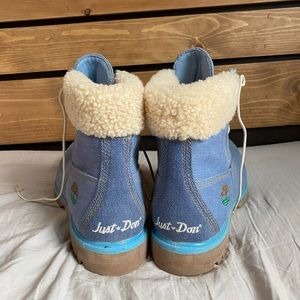 Just Don Denim Timberlands